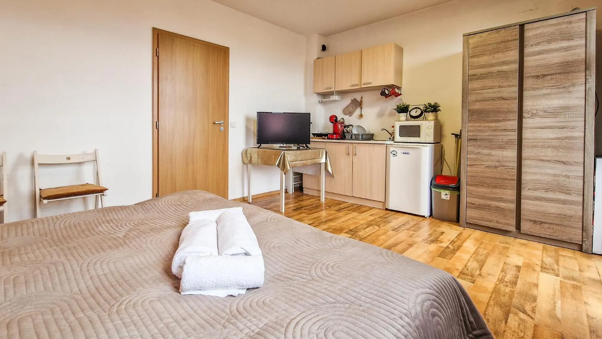 Mountain View Studio, Steps From Bansko Gondola By Flat Mаnager Apartmán